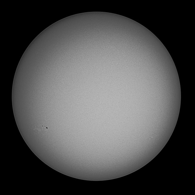 Słońce, Plamy AR2765