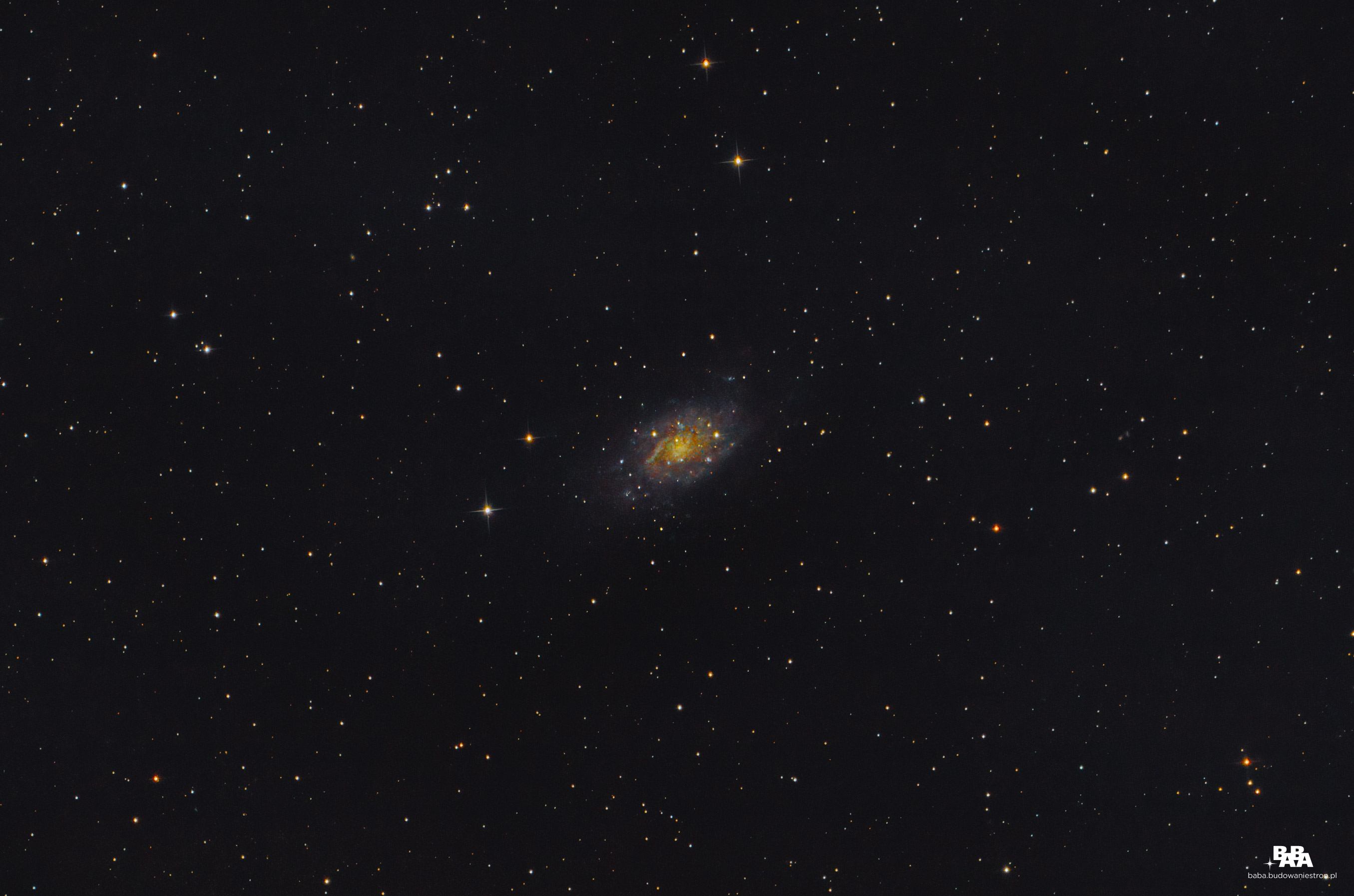 NGC2403 w pełni (księżyca)