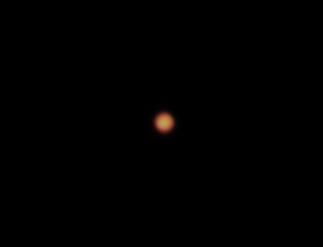 Mars zza Słońca